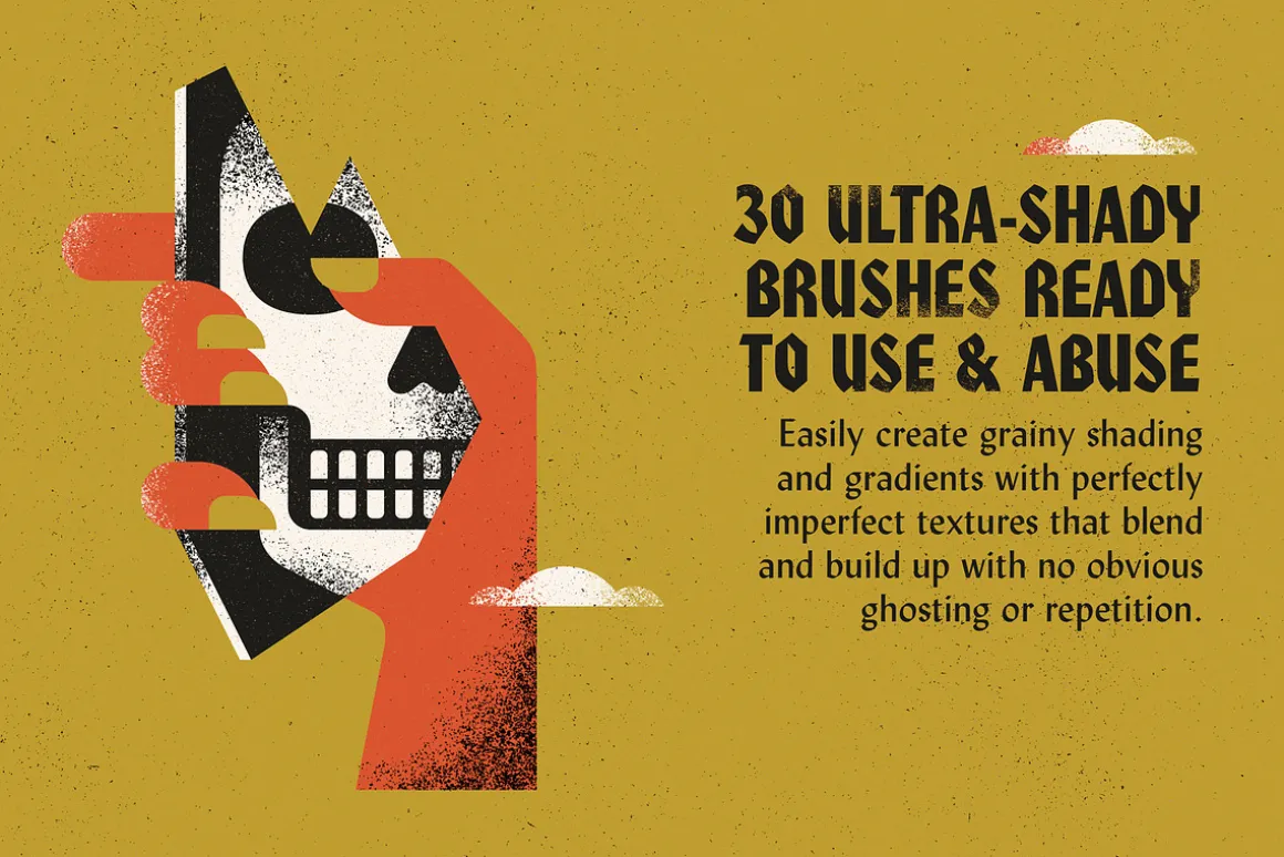 Grain Shader Brushes For Procreate