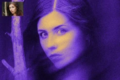 Grainy Blur Photo Effect
