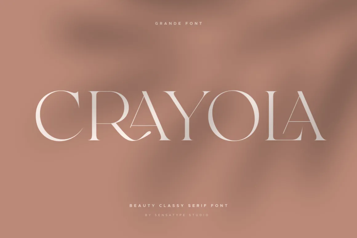 grande - beauty classy serif font