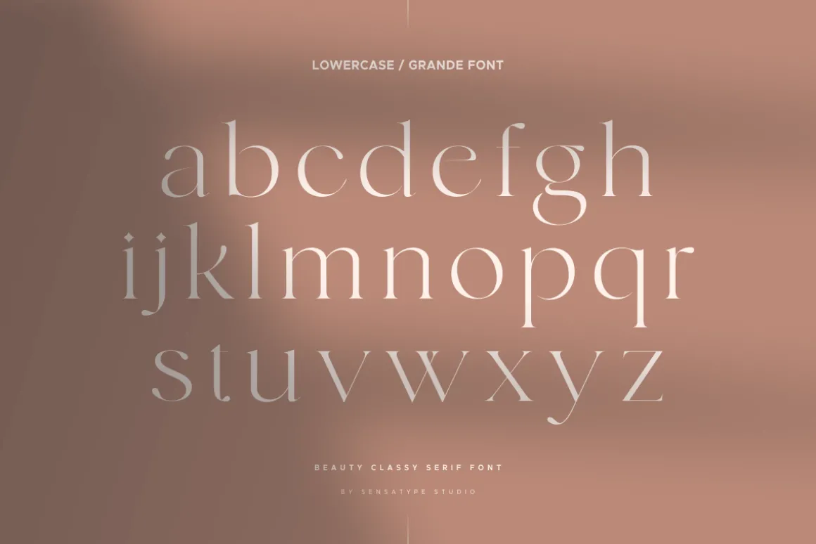 grande - beauty classy serif font