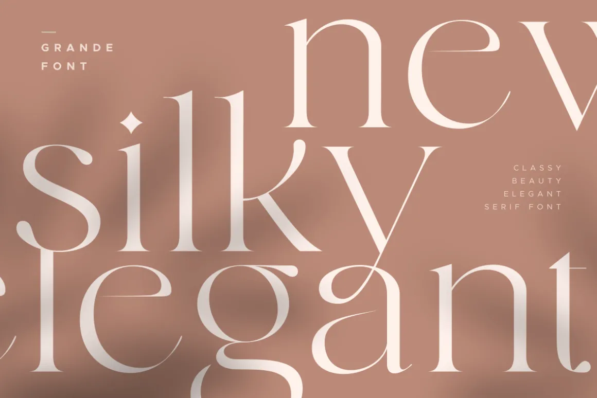 grande - beauty classy serif font