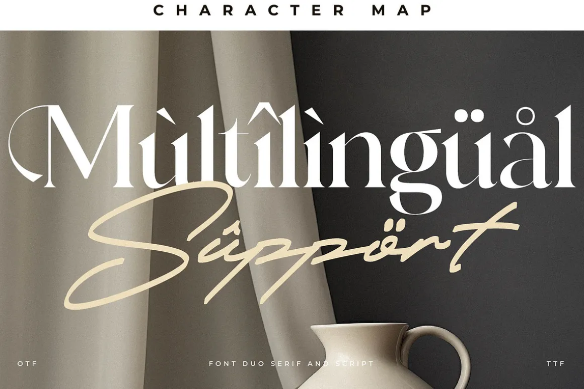 Grandest Modern Font Duo