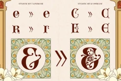 Grand Malon Typeface