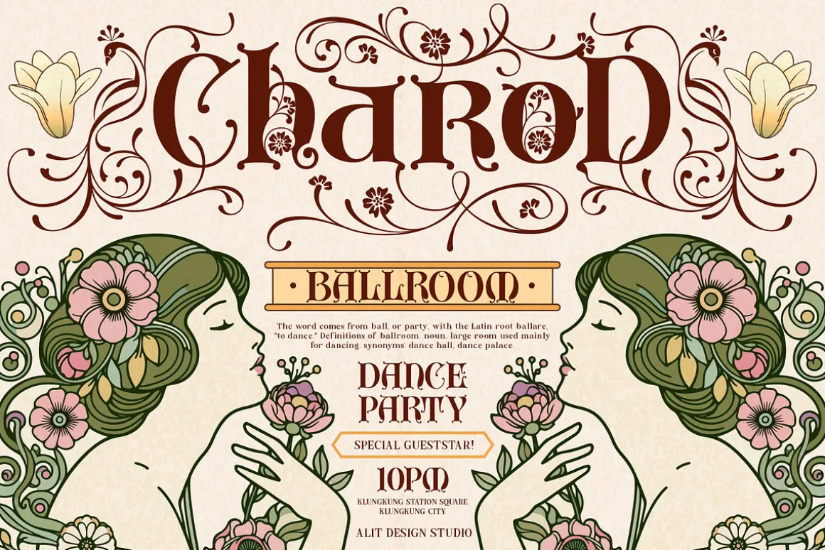 Grand Malon Typeface