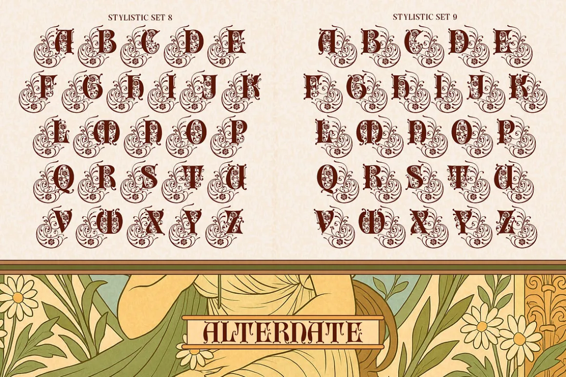 Grand Malon Typeface