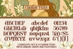 Grand Malon Typeface