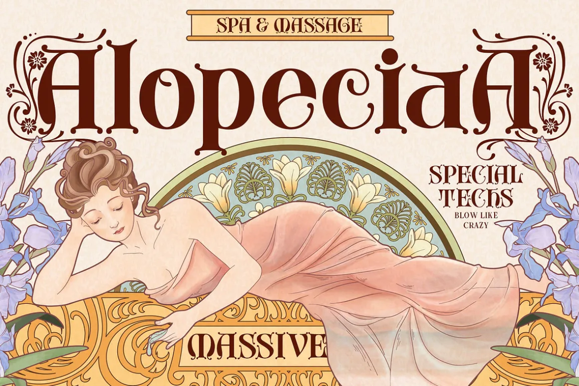 Grand Malon Typeface
