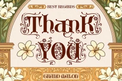 Grand Malon Typeface