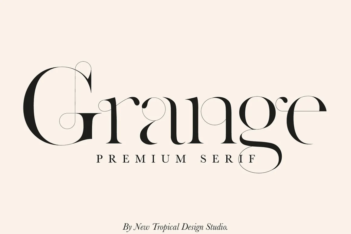 Grange - Premium Serif Font
