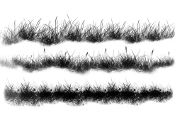 Grass 2 Brush Set