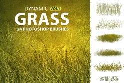 Grass Photoshop Brushes