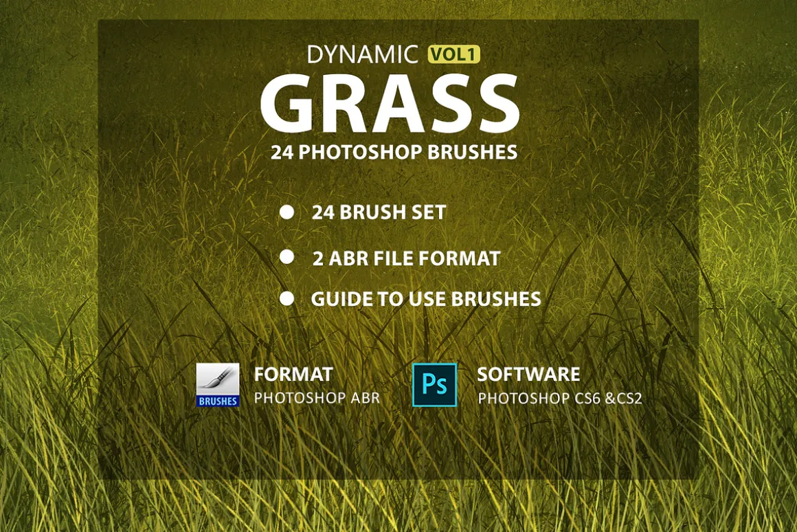 Grass Photoshop Brushes