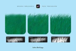 Grass Procreate Brushes