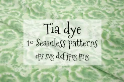 Green tie dye digital.