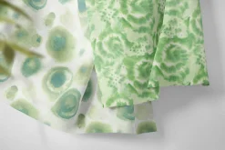 Green tie dye digital.