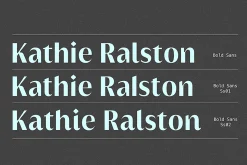 Griggs Variable Typeface