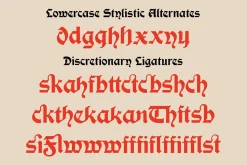 Grimstone Blackletter Vintage Font