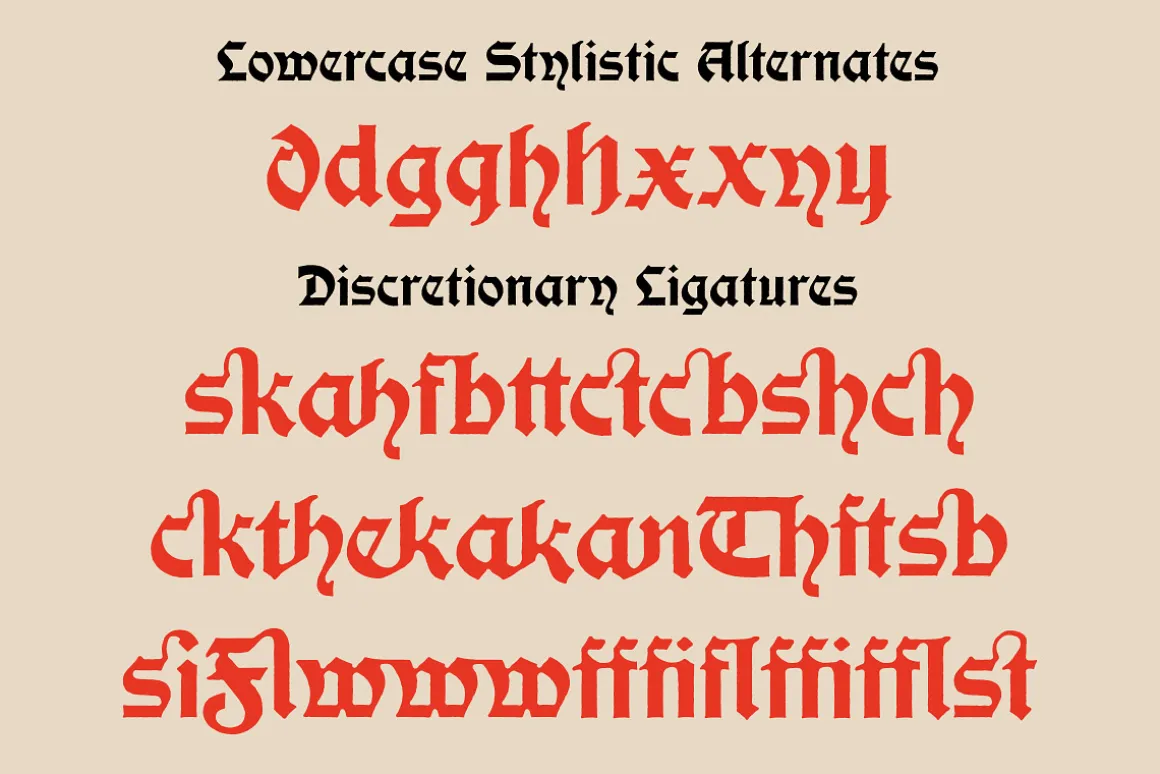 Grimstone Blackletter Vintage Font