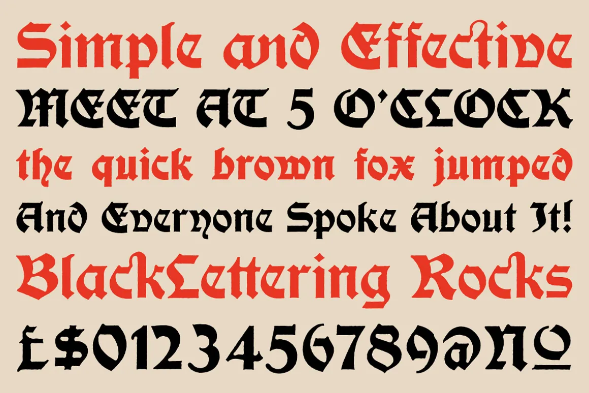 Grimstone Blackletter Vintage Font