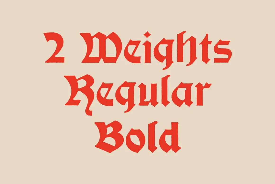 Grimstone Blackletter Vintage Font