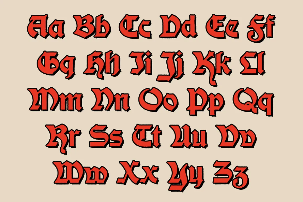 Grimstone Blackletter Vintage Font