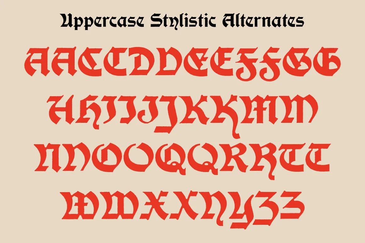 Grimstone Blackletter Vintage Font