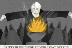 Gritcore Brushes for Procreate