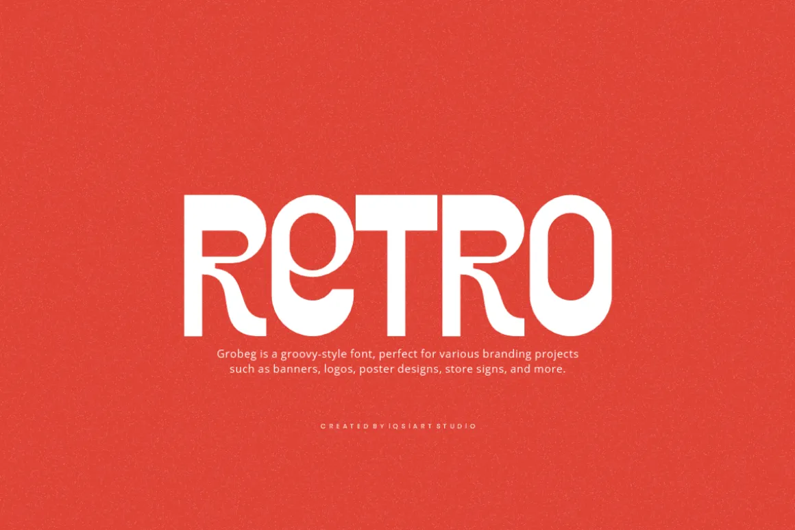 Grobeg - Groovy Font