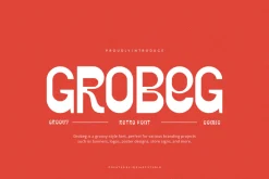 Grobeg - Groovy Font