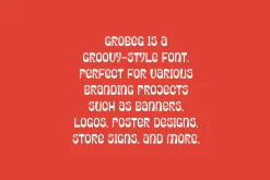 Grobeg - Groovy Font