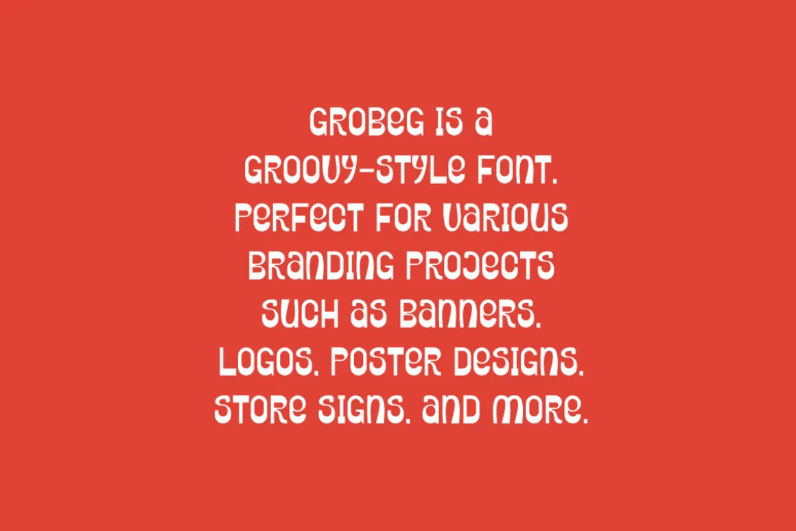Grobeg - Groovy Font