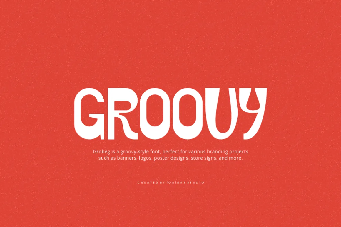 Grobeg - Groovy Font