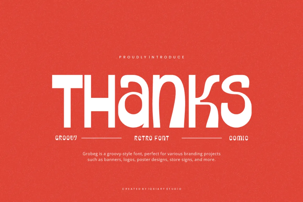 Grobeg - Groovy Font