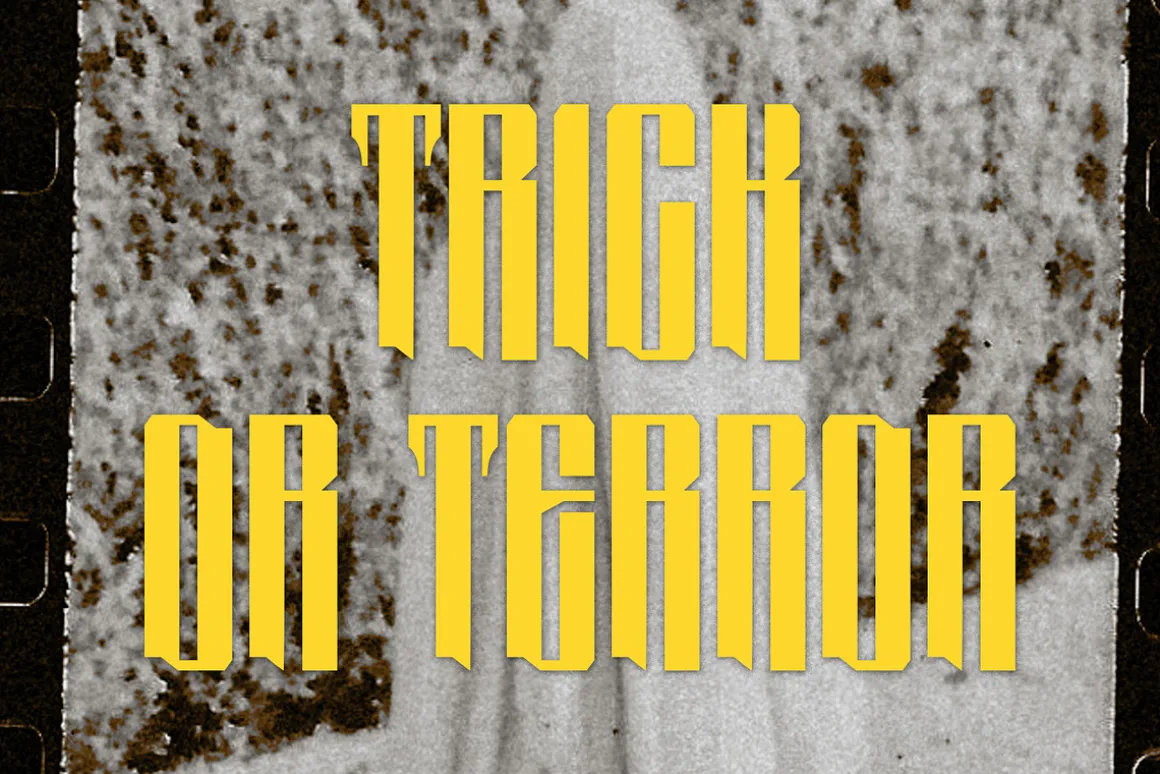 Groghrz Blackletter Display Horror