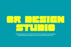 Grones Bold - Sans Serif Font