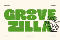 Groovezilla - Retro Bold Fonts