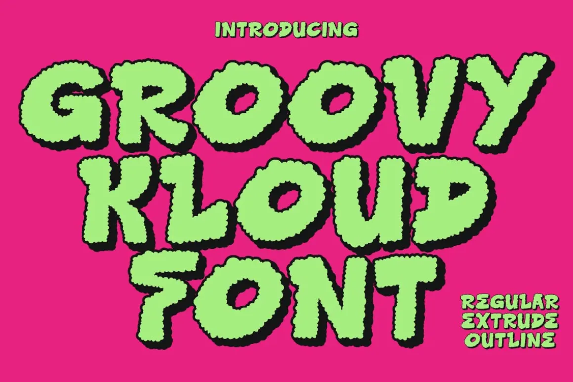 Groovy Kloud Font