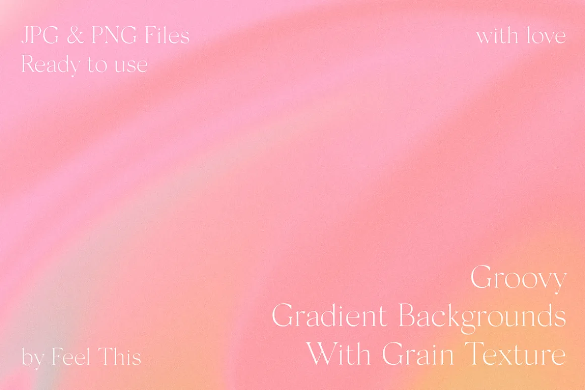 Groovy Liquid Gradient Textures