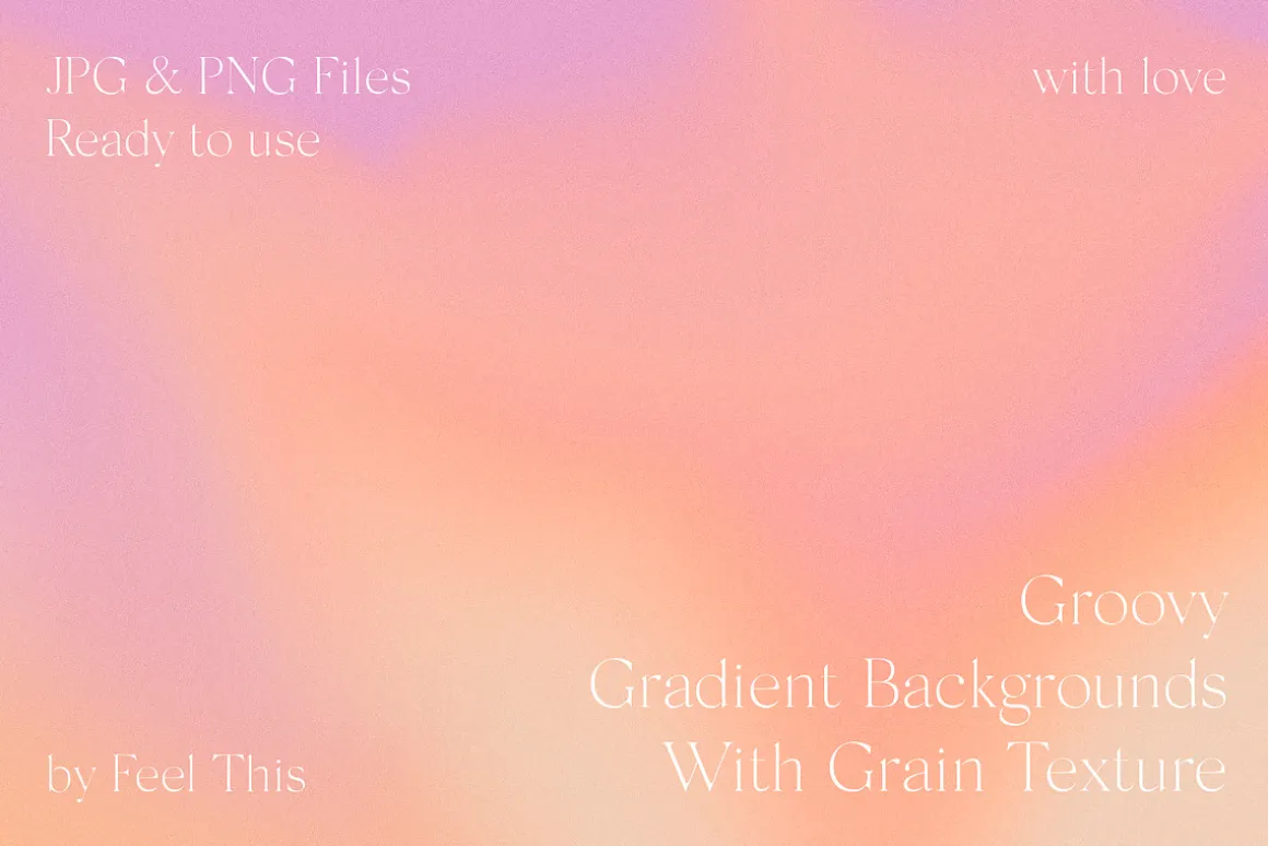 Groovy Liquid Gradient Textures