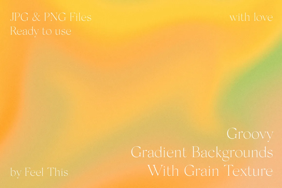 Groovy Liquid Gradient Textures