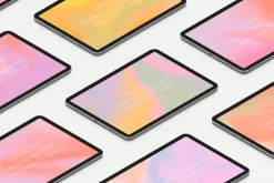 Groovy Liquid Gradient Textures