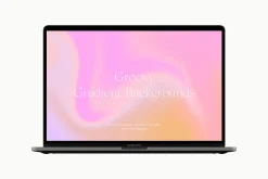 Groovy Liquid Gradient Textures