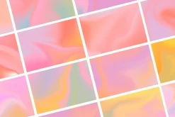 Groovy Liquid Gradient Textures