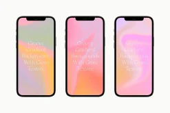 Groovy Liquid Gradient Textures