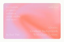 Groovy Liquid Gradient Textures
