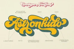 Groovy - Retro Font