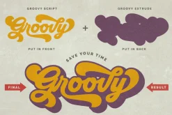 Groovy - Retro Font