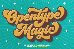 Groovy - Retro Font