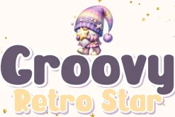Groovy Retro Star - Handwritting