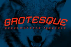 Grotesque Font